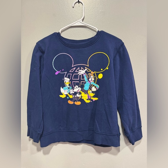Disney Other - Disney Sweater Mickey Pluto and Friends Youth Size Large